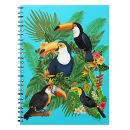 鳥、オウム ノートブック