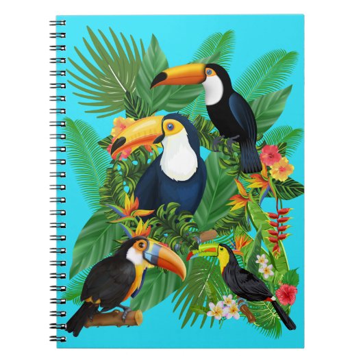 鳥、オウム ノートブック (正面)