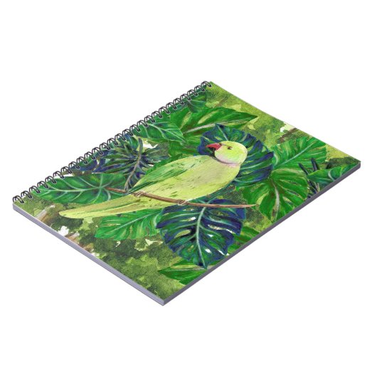 鳥、オウム ノートブック (左側)