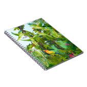 鳥、オウム ノートブック (右側)