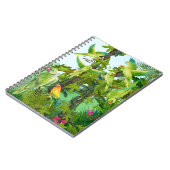 鳥、オウム ノートブック (左側)