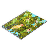 鳥、オウム ノートブック (左側)