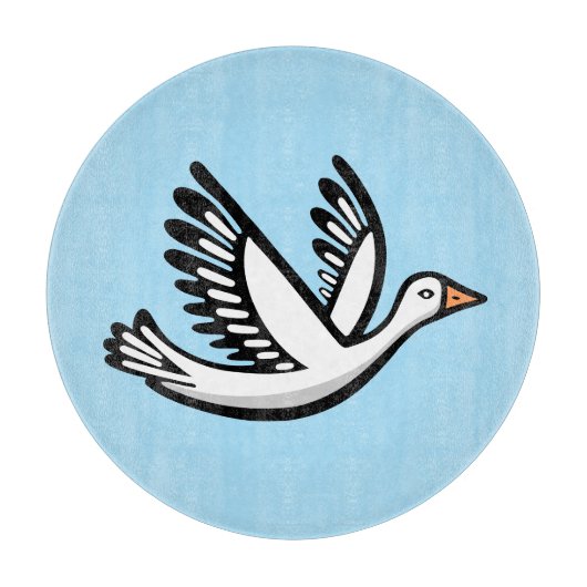 鳥 カッティングボード (正面)