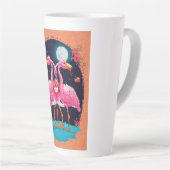 鳥 カフェラテマグ (右アングル)