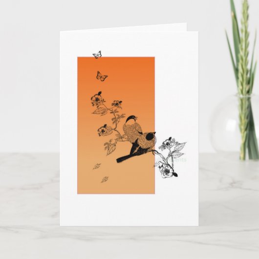 鳥 カード (正面)