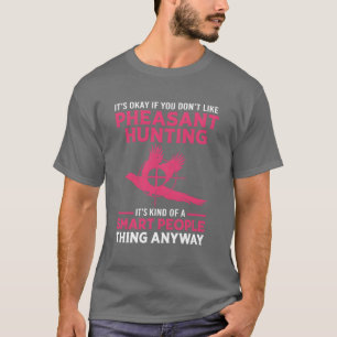鳥 キジ 狩猟 スマート 人々少年 Tシャツ