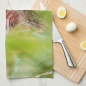 鳥 キッチンタオル (四つ折り)