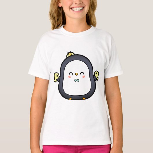 鳥、キャラクター、自然 Tシャツ (正面)