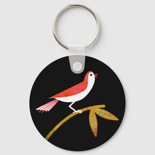 鳥 キーホルダー (正面)