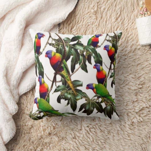 鳥 クッション (ブランケット)