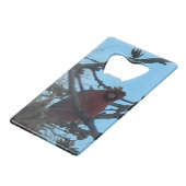 鳥 クレジットカード栓抜き (正面アングル)