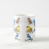 鳥 コーヒーマグカップ (中央)