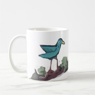 鳥 コーヒーマグカップ