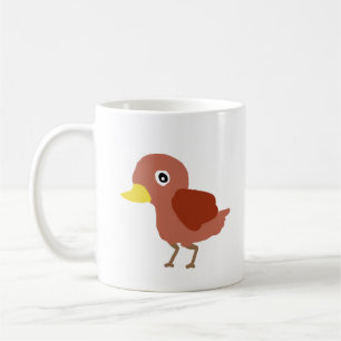 鳥 コーヒーマグカップ