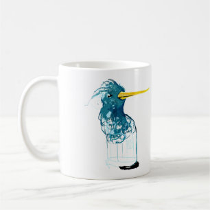 鳥 コーヒーマグカップ