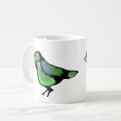 鳥 コーヒーマグカップ (正面左)