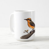 鳥 コーヒーマグカップ (正面左)