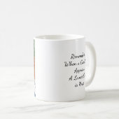 (鳥)ショウジョウコウカンチョウが近づくと コーヒーマグカップ (正面右)