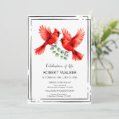 (鳥)ショウジョウコウカンチョウとハイビスカスライフ・トリビュート 招待状 (スタンド正面)