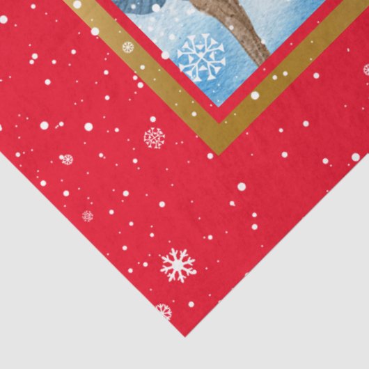 （鳥）ショウジョウコウカンチョウとランドスケーカスタマイズプ 薄葉紙 (詳細)