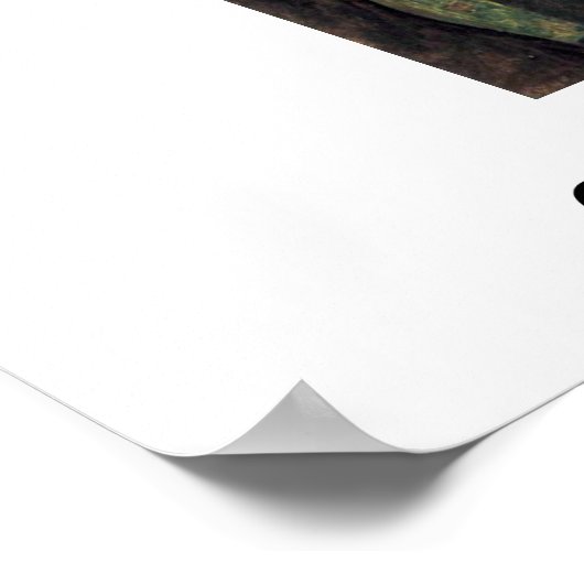 (鳥)ショウジョウコウカンチョウと修道女、またはEgon Schieleによる愛撫 ポスター (角)