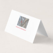 （鳥）ショウジョウコウカンチョウと《鳥》アメリカゴガラグリーティングカード (裏面)