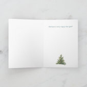 (鳥)ショウジョウコウカンチョウのクリスマスカードをジャック シーズンカード (内部)