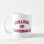 (鳥)ショウジョウコウカンチョウの大学 コーヒーマグカップ (左)