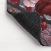 (鳥)ショウジョウコウカンチョウの木 マウスパッド (コーナー)