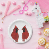 （鳥）ショウジョウコウカンチョウの紙皿 ペーパープレート (パーティー)