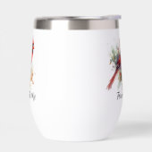 (鳥)ショウジョウコウカンチョウの赤を永遠に私のパーソナライズ (左面)