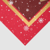 （鳥）ショウジョウコウカンチョウの鳥がクリスマスの木にカスタマイズ咲く 薄葉紙 (詳細)