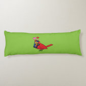 (鳥)ショウジョウコウカンチョウの鳥の愛の交配呼 ボディピロー (裏面)