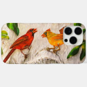 (鳥)ショウジョウコウカンチョウの鳥 – 愛の歌 Case-Mate iPhoneケース (裏面 (横))