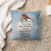 (鳥)ショウジョウコウカンチョウの"そう愛された"詩 クッション (ブランケット)