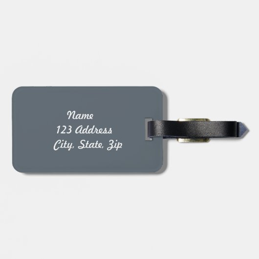 (鳥)ショウジョウコウカンチョウの"そう愛された"詩 ラゲッジタグ (裏面横)