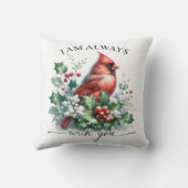 (鳥)ショウジョウコウカンチョウは常にあなたを追悼 クッション (裏面)