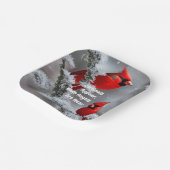 （鳥）ショウジョウコウカンチョウアジェムエンジェルズニアメモメブランス ペーパープレート (傾斜あり)