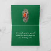 (鳥)ショウジョウコウカンチョウインカスタマイズパニー大事な行事 カード (内部)