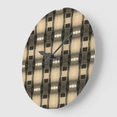 (鳥)ショウジョウコウカンチョウインスピレーション ラージ壁時計 (傾斜)