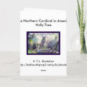 （鳥）ショウジョウコウカンチョウインホリーカード シーズンカード (裏面)