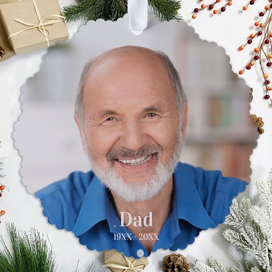 (鳥)ショウジョウコウカンチョウエンジェルス記憶パーソナライズされた写真 オーナメントカード