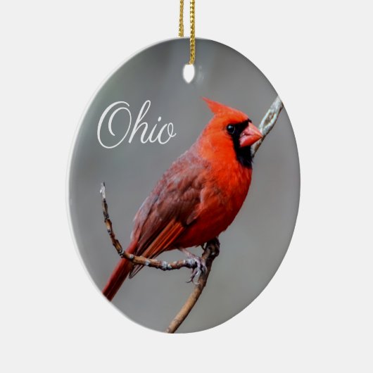 （鳥）ショウジョウコウカンチョウオハイオオーナメント セラミックオーナメント (右)