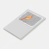 （鳥）ショウジョウコウカンチョウオン枝絵画の – オリジナルバードアート ポストイット (アングル)