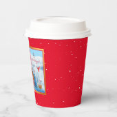 (鳥)ショウジョウコウカンチョウオン横カスタマイズ 紙コップ (左)