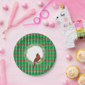 （鳥）ショウジョウコウカンチョウオンAリース紙プレート ペーパープレート (パーティー)