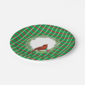 （鳥）ショウジョウコウカンチョウオンAリース紙プレート ペーパープレート (アングル)