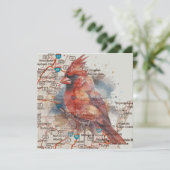 (鳥)ショウジョウコウカンチョウオンVirginia Road Map シーズンカード (スタンド正面)