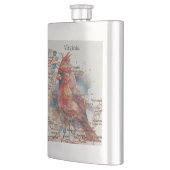 （鳥）ショウジョウコウカンチョウオンVirginia Road Map フラスク (左)