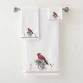 (鳥)ショウジョウコウカンチョウカスタムクリスマスホリデイ バスタオルセット (インサイチュ)